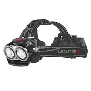 LED LENSER XEO19R Linterna de Cabeza Linterna Frontal de Zweibrüder 7319-R negro