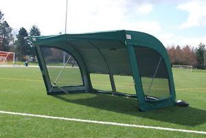 PORTABLE SHELTER TENT PREMER SOCCER FIELD HOCKEY LACROSSE FOOTBALL HUNTER GREEN