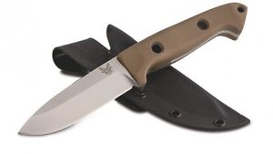 Benchmade 162-1 SIBERT, BUSHCRAFT Sand, Kydex Plain