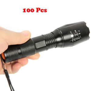 100X G700 X800 4000LM Zoomable T6 LED 18650 Flashlight Focus Torch Light Lamp