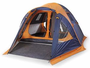 Tenda campeggio 5 posti igloo scout BERTONI GIGLIO 5 arancione blu