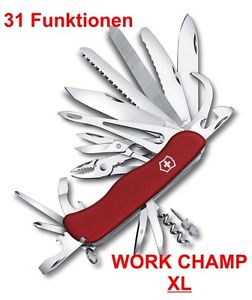 Victorinox Schweizer Taschenmesser Work Champ 0.9064.XL - 31 Funktionen