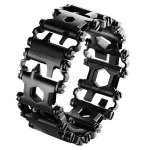 NEW Leatherman TREAD Black Stainless Steel Multitool Bracelet AUTH AUS SELLER