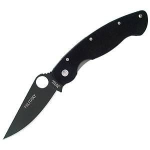 Spyderco Military Model Black Blade C36GPBK