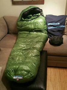 Western Mountaineering Versalite (6ft Reg, LH Zip) 10 degree down sleeping bag