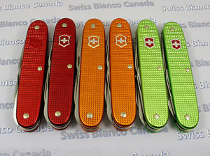 Swiss Bianco Exclusive 6-piece Victorinox Alox Swiss Army Knife Collection