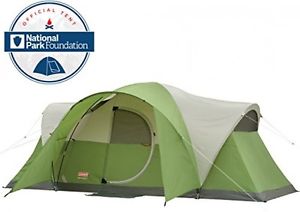 Tent Camping Montana 8 Person Modified Dome Shelter Outdoor Hiking Green Best