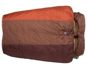 Big Agnes Dream Island 15° Double Wide Sleeping Bag w/ Thermolite Extra Fill!