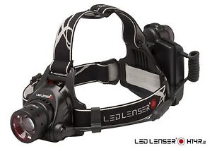 LED LENSER H14R.2 850 Lumen Battery Headlamp and Bicycle lamp 7299-R