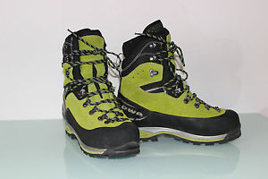 Bergschuhe Lowa Weisshorn GTX Größe 42, UK 8,0 Limone grün schwarz