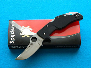 Spyderco Battlestation Folding Knife! Tactical Style Folder w/ VG-10 & G-10!