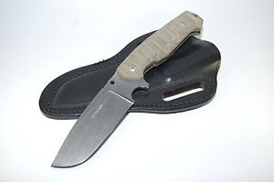 Viper Tecnocut Borr Stonewashed Micarta D2 Stahl Outdoormesser Jagdmesser