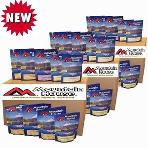 Mountain House Freeze Dried Food 2 Months Supply - POUCHES 234 servings -NEW