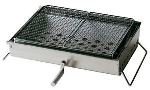 Snow Peak Iron Grill Table BBQ Box, Large