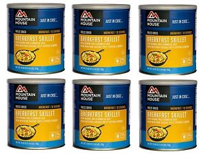 Mountain House -Breakfast Skillet -6 #10 Cans -Emergency Survival Long Term Food