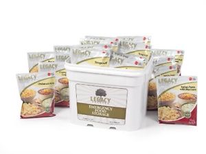 Long Term Dehydrated Food Storage - 120 Large Entree Servings - 29 Lbs- Disaster