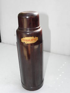 Vintage antique Thermos Kaffe caffè tea bakelite art deco Camping Vacuume Bottle