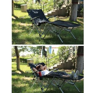 KingCamp Aluminum folding deck chair/Sling Chair/Recliner Camping Beach Garden