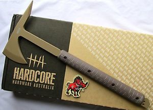 Hardcore Hardware Australia BFT01-GT Tactical Tomahawk Tan Teflon Finish