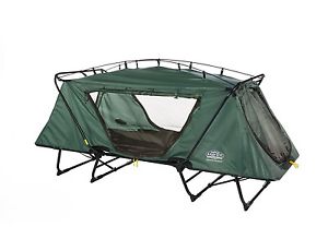 Camping Hiking Tent Oversize Cot w/ Rainfly Kamp Rite Sleeping Bed Folding Gear