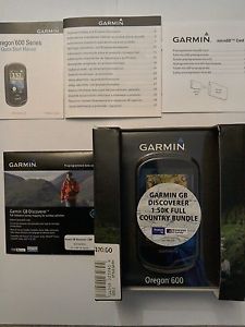 Garmin Oregon 600 with OS 1:50K Full UK Map Bundle