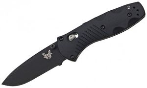 Benchmade 585BK - MINI BARRAGE, Black, Taschenmesser