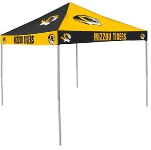 Logo Chair NCAA Team Missouri 9' x 9' Checkerboard Tent Durable Outdoor Canopy