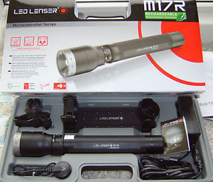 Zweibrüder LED Lenser M17R  M17 R  AKKU Taschenlampe Xtreme Power LED 8317-R