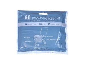 Cleanwaste GO anywhere Waste Kit 100-Kits