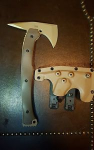 Hardcore Hardware Australia LFT01 Tactical Tomahawk Axe Tan Desert G-10 New rmj