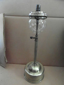 Vintage  Tilley  pork pie table lamp