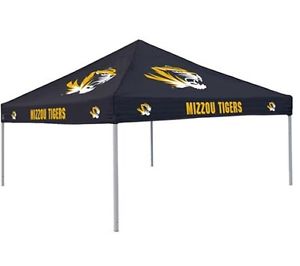 Logo Chair NCAA Missouri 9' x 9' Solid Color Tent Durable Canopy Water Resistant