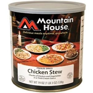 Mountain House Chicken Stew #10 Can Freeze Dried Food - 6 Cans Per Case NEW!