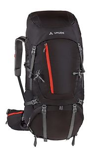 VAUDE CENTAURI 75+10L Trekking Backpack Mulitiday Hiking Rucksack Black