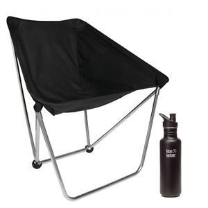 Alite Bison Chair (Black) - With 27oz Stainless Water Bottle (Shale Blk)