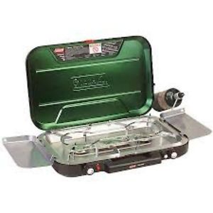 Coleman Stove Three Burner Propane Stove High Pressure Regulator Need No Matches