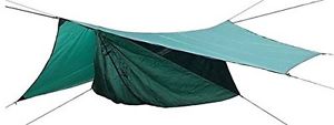 Hennessy Hammock Safari Deluxe Asym Zip with Tree Straps and Rainfly