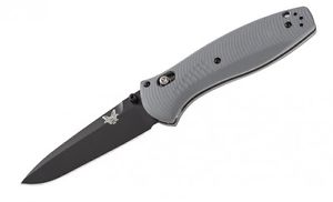 Benchmade 580BK-2 OSBORNE,BARRAGE Droppoint, black, plain