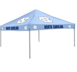 Logo Chair NCAA Team North Carolina 9' x 9' Solid Color Tent Extra Stability