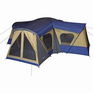 Family Camping Tent 14 Person 20' x 20' Camp 4 Rooms Hiking Sleep Shelter Cabin