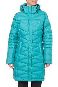 VAUDE, Cappotto Donna Muztagh Coat II, Turchese (Alpine Lake), 42