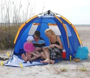 ABO Gear Tent Beach Cabana Water Resistant Impromptu Camping Nylon Air Flow New