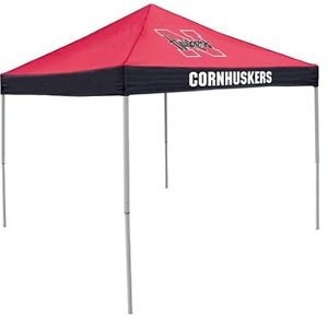 Logo Chair NCAA Team Nebraska 9' x 9' Economy Tent Stable Durable Waterproof New