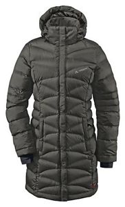 Vaude - Cappotto da donna Muztagh, Marrone (Verde - fir green), 44