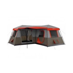 3 Room Tent 16 X 16 Instant Cabin Ozark Trail 3 Room Front Awning Camping Sale