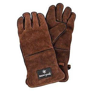 Snow peak (snow peak) Fireside glove Brown UG-023BR