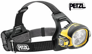 Petzl Ultra Vario Headtorch E54 HUK Light Headlamp Sports Advanced Rechargeable