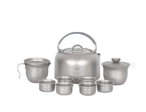 Titanium Tea Set Outdoor Camping Cup Only 365g KA100