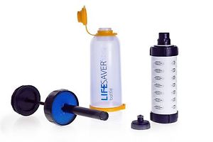 NEW EXTREME LIFESAVER 4000UF LITERS BOTTLE ULTRA FILTRATION WATER FILTER VIRUSES