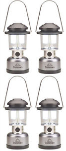 4 COLEMAN Adjustable Output Twin High Power 4 Cree LED Outdoor Camping Lanterns